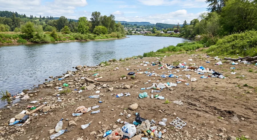 Sponsor a river bank cleanup